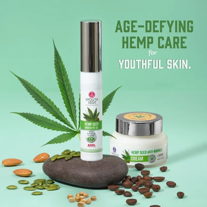 Hemp Anti Wrinkle Cream + Hemp Under Eye Gel