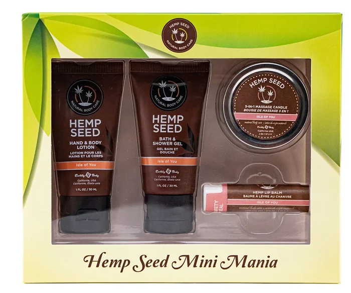 Hemp Seed Mini Mania Travel Set – Isle of You