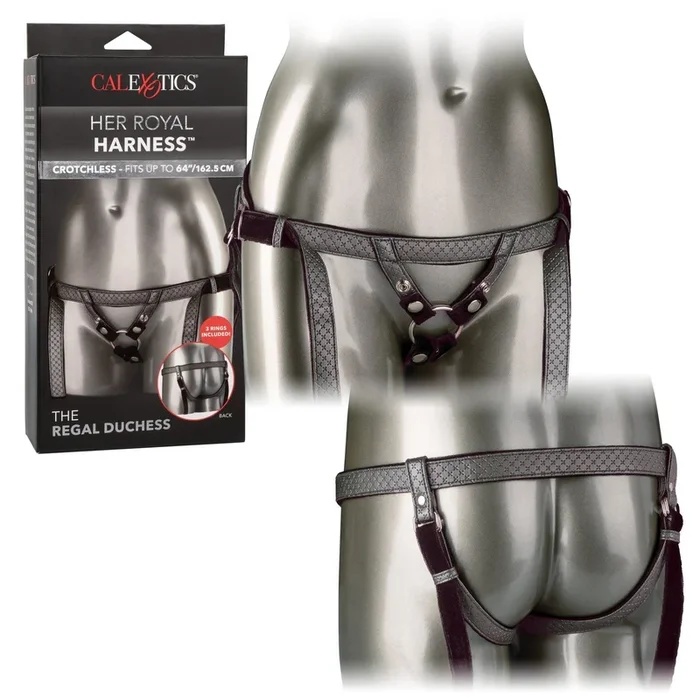 HER ROYAL HARNESS: THE REGAL DUCHESS – PEWTER