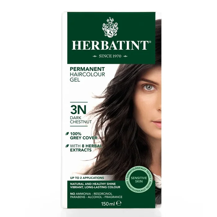 Herbatint Permanent Hair Colour Gel – 3N Dark Chestnut