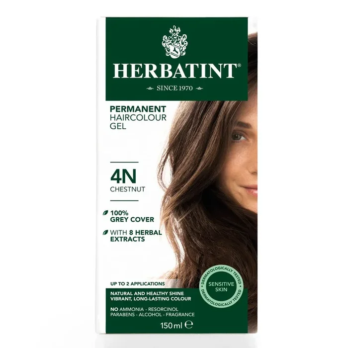Herbatint Permanent Hair Colour Gel – 4N Chestnut