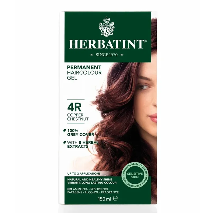 Herbatint Permanent Hair Colour Gel – 4R Copper Chestnut