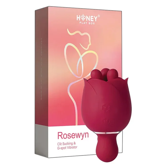 Honey Play Box Rosewyn – Rotating Rose Toy Vibrator & Pinpoint Stimulator