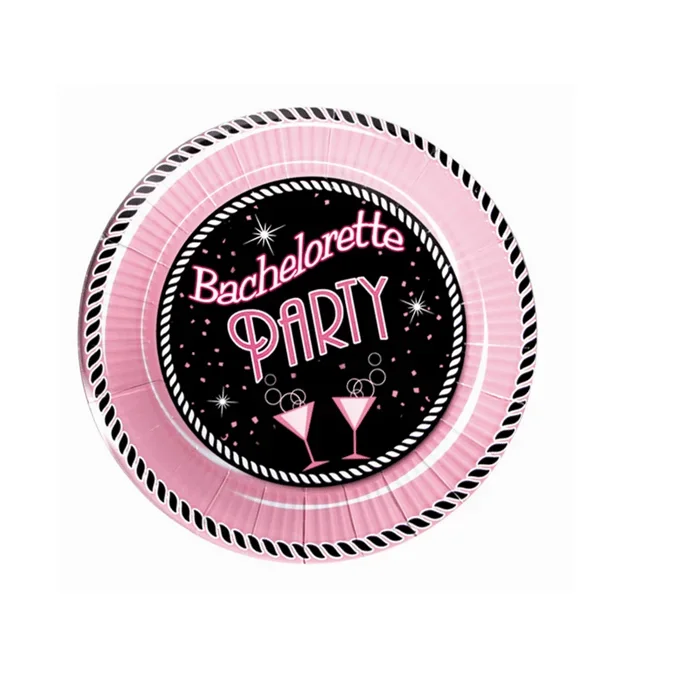 Hott Products Bachelorette Party Plate 7 inch