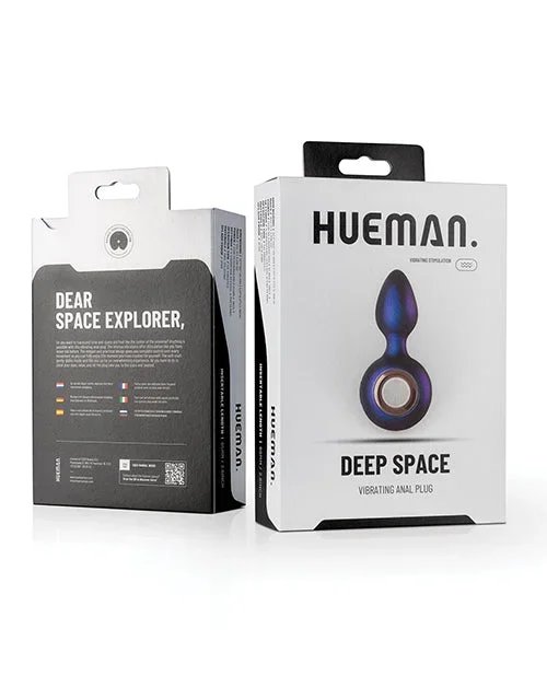 Hueman Deep Space Vibrating Anal Plug Purple