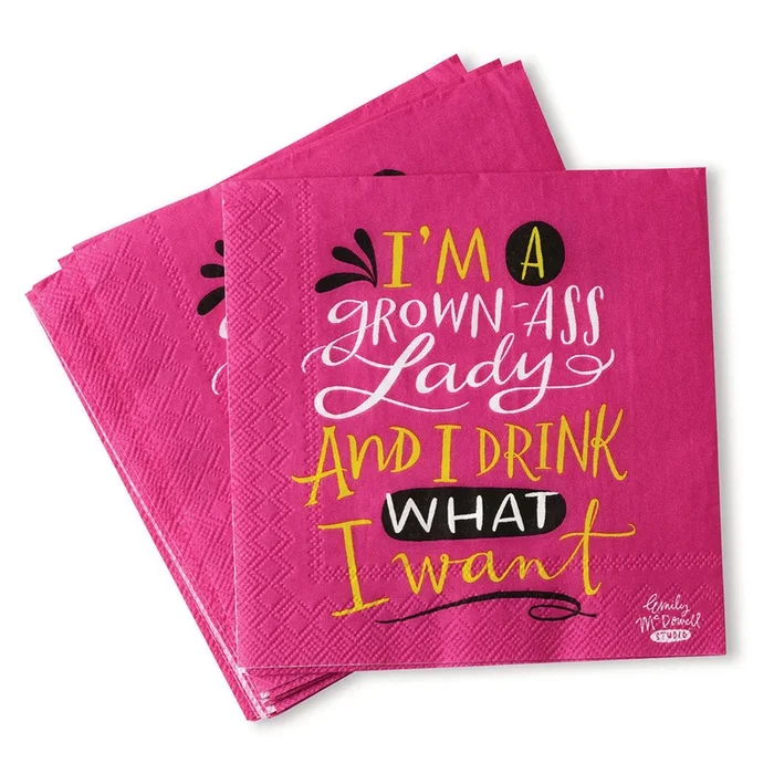 I’m A Grown Ass Lady Napkins