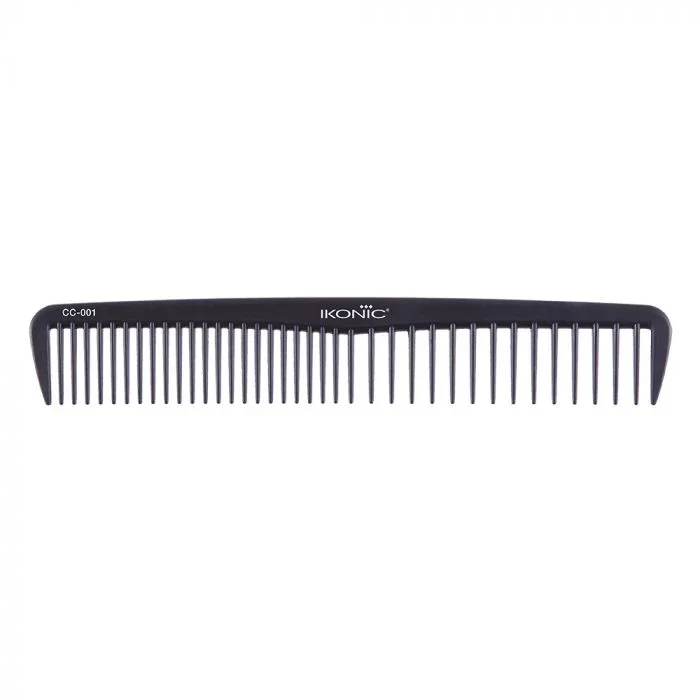 Ikonic Professional Carbon Comb Black Combs & Brushes