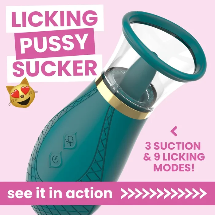 Ikshana Clit Licking & Sucking Tongue | Handheld Clit Pump
