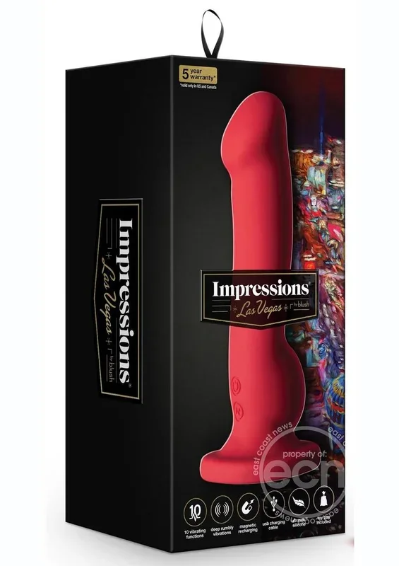 Impressions – Las Vegas Rechargeable Silicone Vibrator