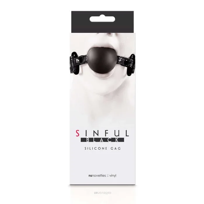 Indulge in Sensual Silence with the Sinful Soft Silicone Ball Gag