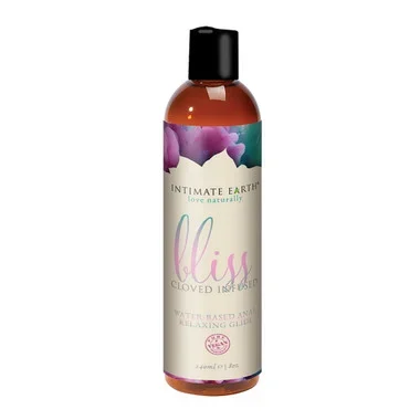 Intimate Earth Bliss Anal Relaxing Clove Infused Glide Water-Based Lubricant 8 oz