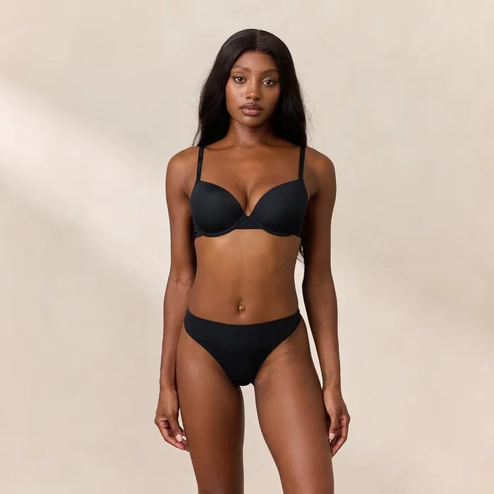 Invisible Form T-Shirt Bra – Black