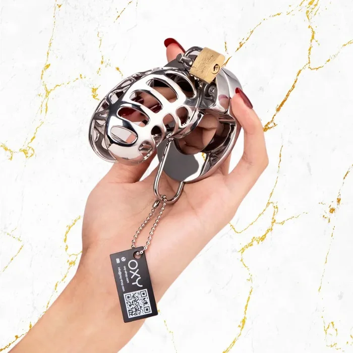 Jaula para pene con camilla de bolas 2 en 1 CH01