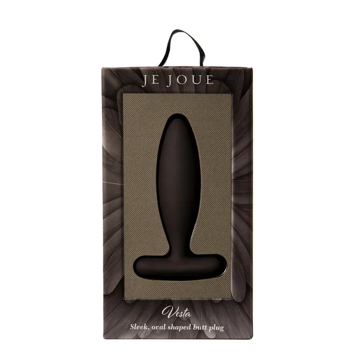 Je Joue Vesta Vibrating Butt Plug – Black