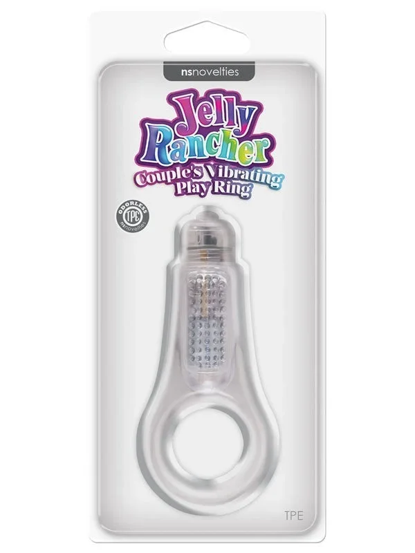 Jelly Rancher Couples Vibrating Play Ring Clear
