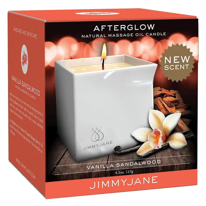 JimmyJane Afterglow Massage Candle – Vanilla Sandalwood