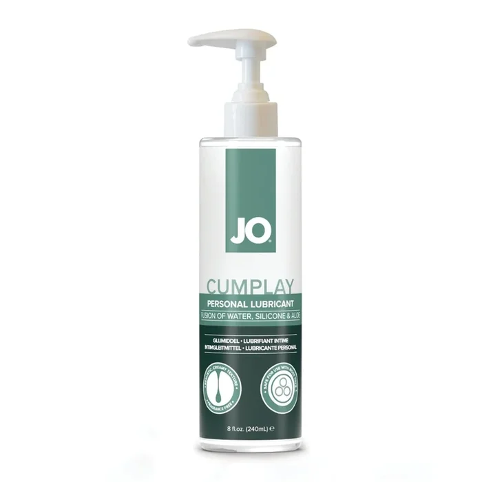 JO Cum Play – Fragrance Free Lubricant 8 oz