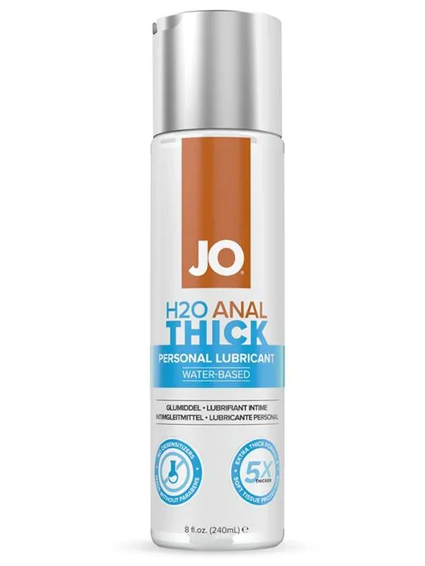 JO H2O ANAL THICK 8 OZ. 240 ML