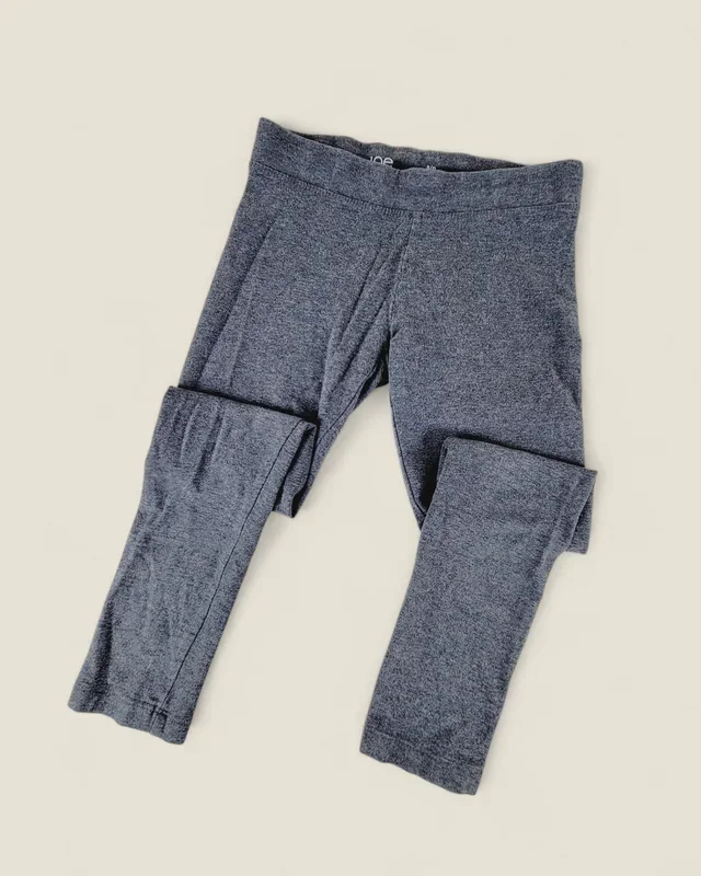 JOE FRESH GREY LEGGINGS GIRLS 6-7Y PRE-LOVED