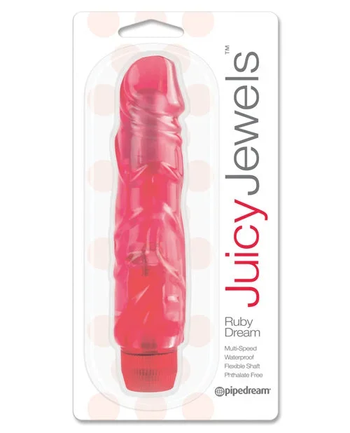 Juicy Jewels Ruby Dream Vibrator – Red