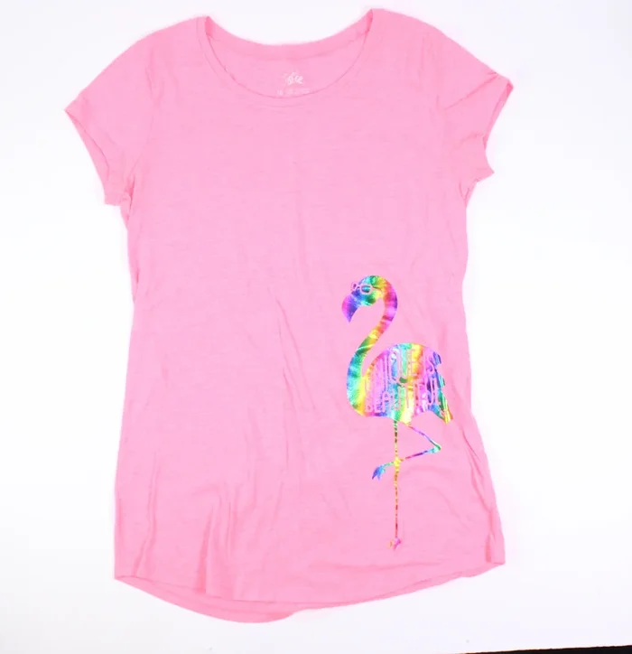 JUSTICE FLAMINGO TOP 16Y PRE-LOVED