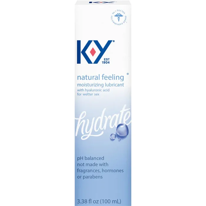 K-Y Natural Feeling w/Hyaluronic Acid – 3.38 oz