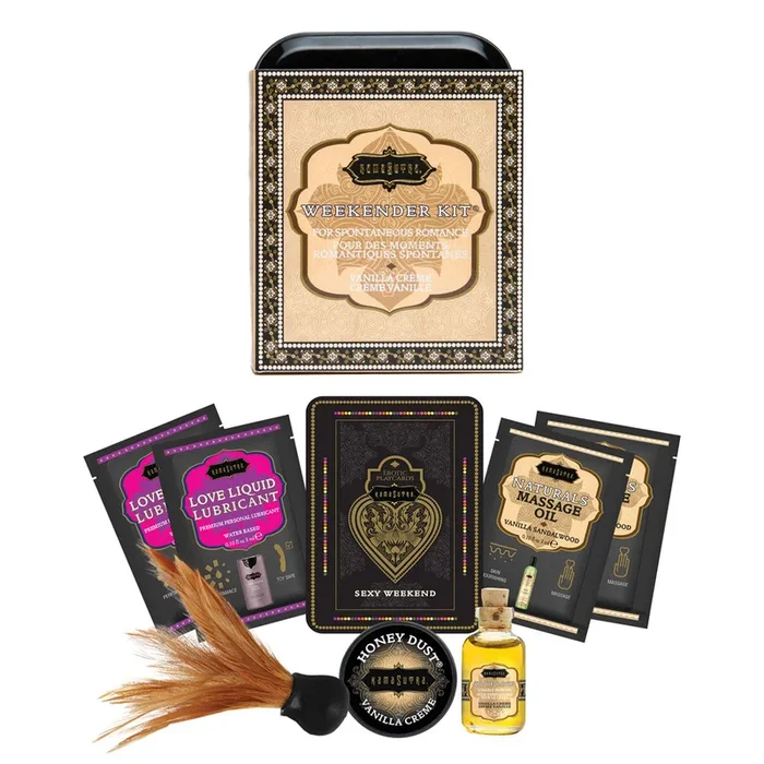 KamaSutra Lovers Weekender Kit Vanilla Creme Erotic Body Kit