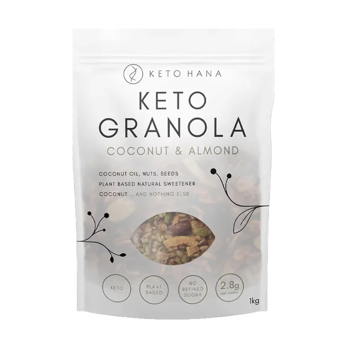 Keto Hana Coconut & Almond Granola