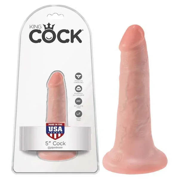 King Cock 5” Cock – Flesh 12.7 cm (5”) Dong