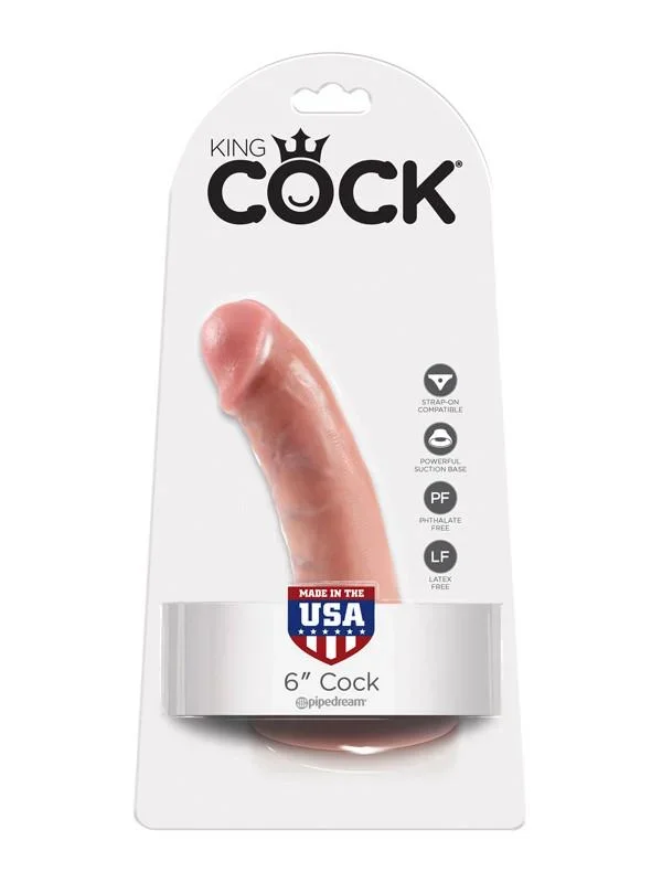 KING COCK 6 in. REALISTIC DILDO