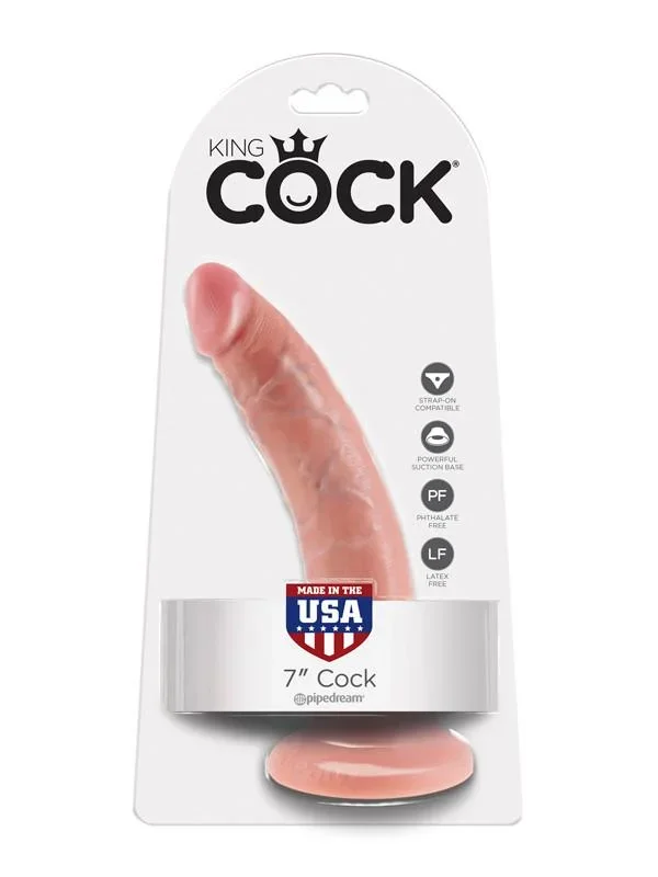 KING COCK 7 in. REALISTIC DILDO