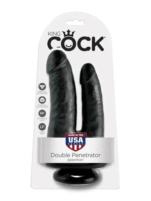King Cock – Double Penetrator Black