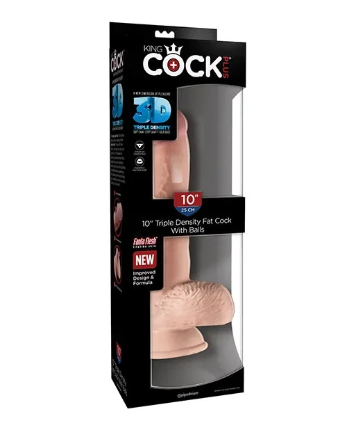 King Cock Plus 10″ Triple Density
