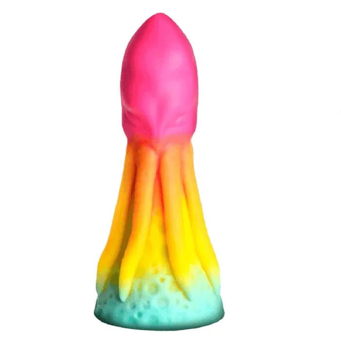 King KRAKEN 8.1 Inch Silicone Tentacle Dildo w/ Suction Cup