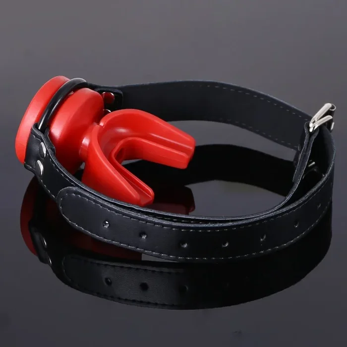 Кляп для рта со шлангом для мочи / Игра с мочой