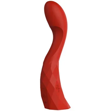 L’amourose Prism V G-Spot Rechargeable Vibrator Sunset Red