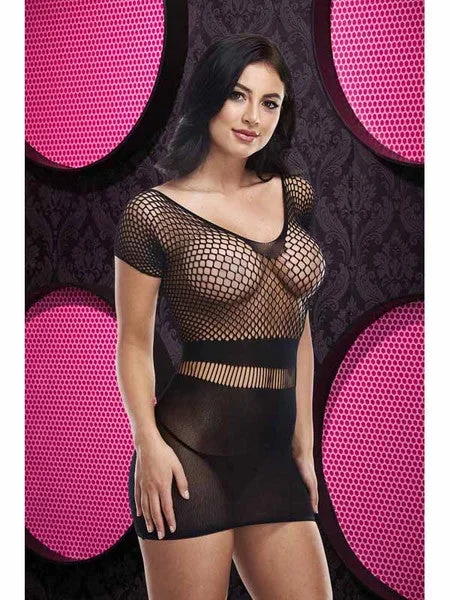 LAPDANCE DEEP V MINI DRESS