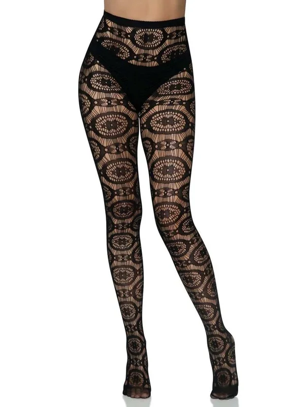 Leg Avenue Boho Crochet Net Tights