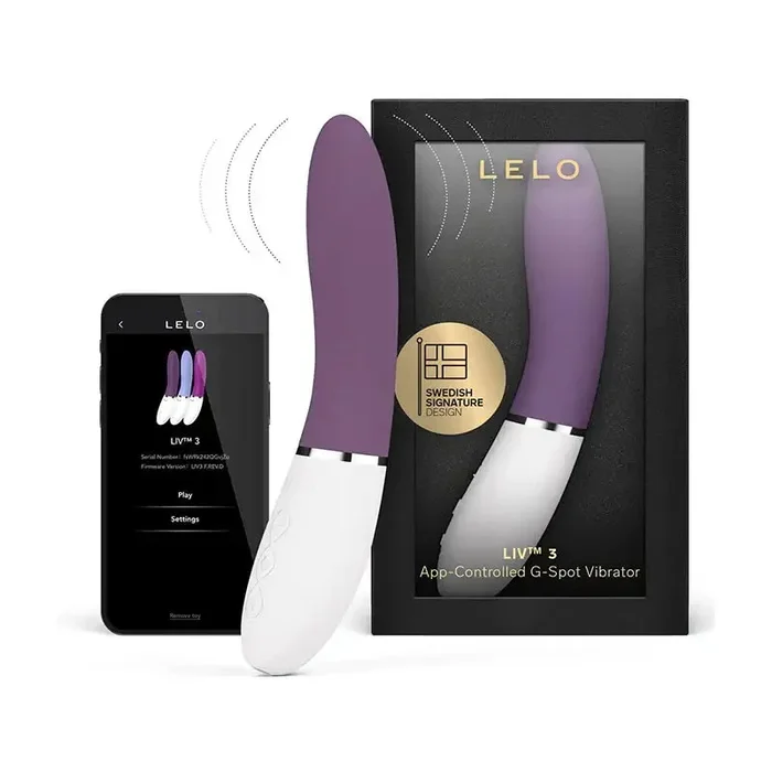 Lelo – Liv 3 App-Controlled G-Spot Vibrator Plum