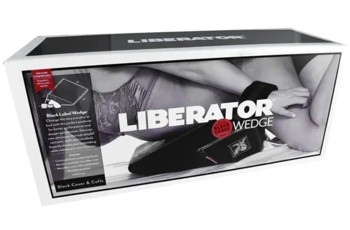 Liberator “Wedge Sex Pillow” w/ Built-in Cuff Kit