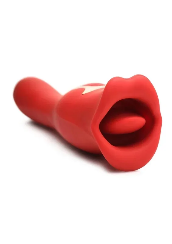 Lickgasm Kiss and Tell Pro Dual-Ended Kissing Rechargeable Silicone Vibrator