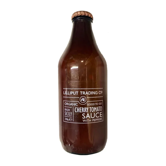 Lilliput Trading Co. Organic Cherry Tomato Sauce with Peppers