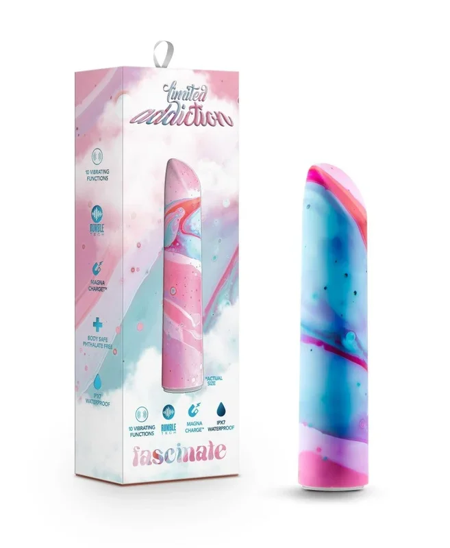 Limited Addiction By Blush® | Fascinate Power Vibe Peach Vibrator with Powerful RumboTech™ Technology
