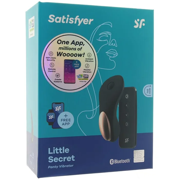 Little Secret – App. Compatible Panty Vibrator & Remote Control