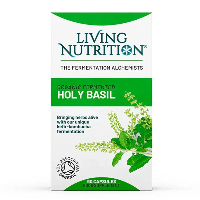 Living Nutrition Organic Fermented Holy Basil