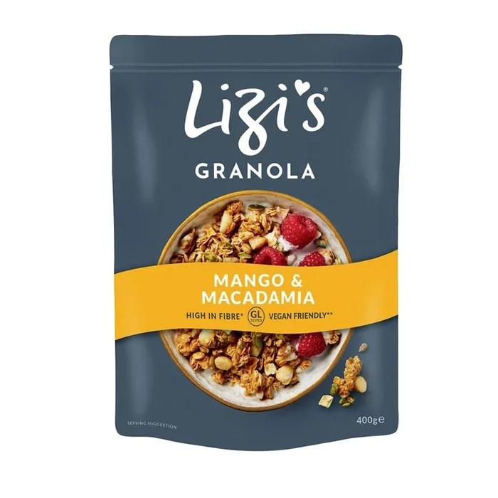 Lizi’s Granola Mango & Macadamia Granola