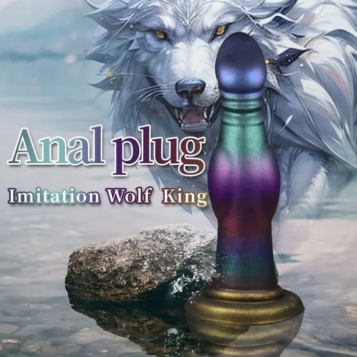 Localized Swelling Fantasy Dog Blowjob Butt Plug – G-Spot Stimulation Sex Toys for Women