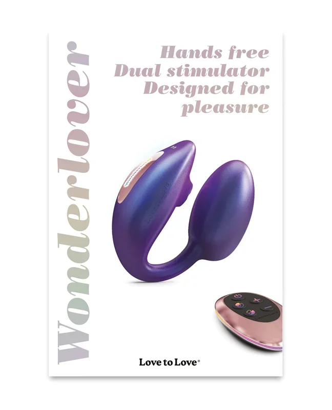 Love to Love Wonderlover Dual Stimulator – Iridescent Night