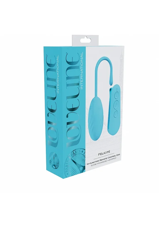 Loveline Félicité – Blue 10 Function Egg Vibrator