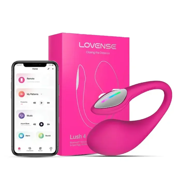 Lovense – Lush 4 App-Controlled G-Spot Egg Vibrator